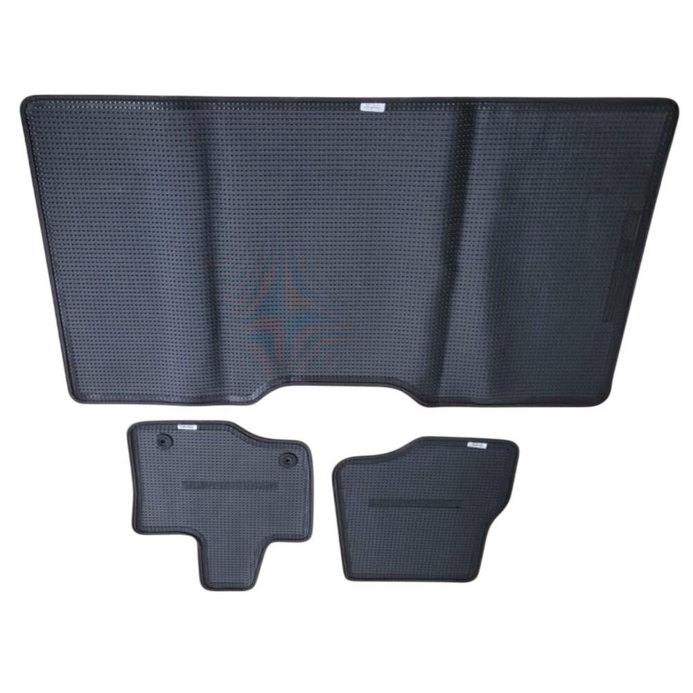 Ford F-150 Carpet Floor Mats Set Of 3 With Anti-Slip Backing For Driver Passenge